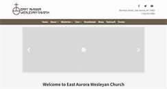 Desktop Screenshot of eawesleyanchurch.com